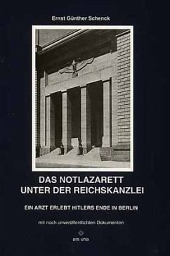 Cover Das Notlazarett unter der Reichskanzlei