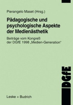 Pädagogische und psychologische Aspekte der Medienästhetik