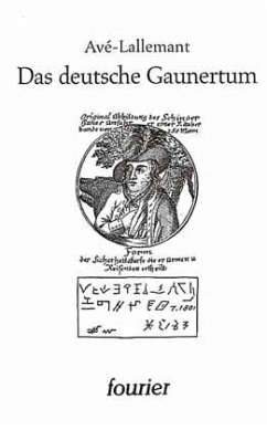 Cover Das deutsche Gaunertum