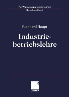 Industriebetriebslehre - Haupt, Reinhard