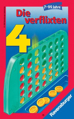 Cover Ravensburger 23086 - Die verflixten 4, Mitbringspiel