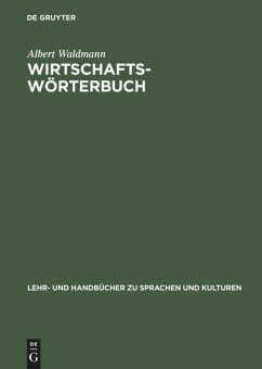 Wirtschaftswörterbuch - Waldmann, Albert
