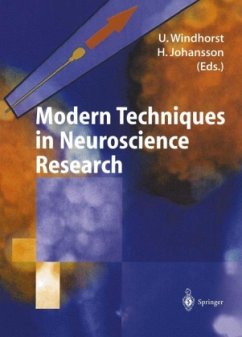 Modern Techniques in Neuroscience Research, w. CD-ROM - Windhorst, Uwe / Johansson, Hakan (eds.)