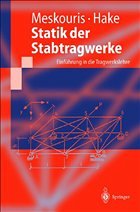 Statik der Stabtragwerke - Meskouris, Konstantin / Hake, Erwin