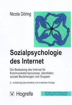 Sozialpsychologie des Internet - Döring, Nicola