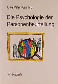 Die Psychologie der Personenbeurteilung - Kanning, Uwe P.
