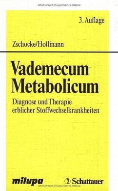 Vademecum Metabolicum - Zschocke, Johannes / Hoffmann, Georg F.