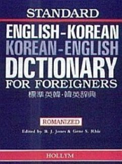 Standard English-Korean / Korean-English Dictionary for Foreigners - Jones, B. J.