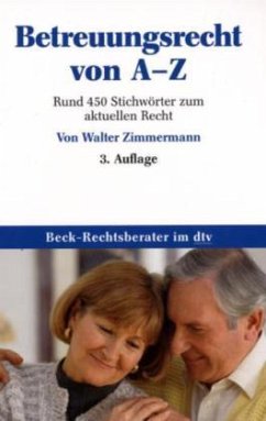 Betreuungsrecht von A - Z - Zimmermann, Walter