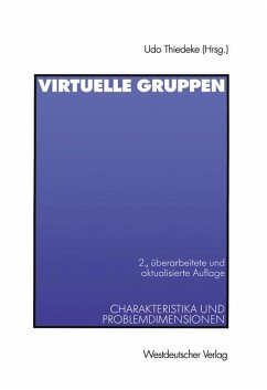 Virtuelle Gruppen - Thiedeke, Udo (Hrsg.)