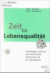 Zeit für Lebensqualität - Hielscher, Volker; Hildebrand, Eckart