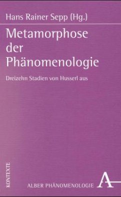 Cover Metamorphose der Phänomenologie