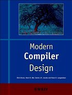 Modern Compiler Design - Grune, Dick / Bal, Henri E. / Jacobs, Ceriel J. H. / Langendoen, Koen G.