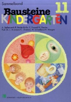 Cover Schau mich an, was mein Gesicht dir sagen kann. Wenn einer eine Reise tut. Was hört mein Auge, was sieht mein Ohr?. Wir feiern heut' ein Fest und laden dazu ein / Bausteine Kindergarten Sammelbd.11