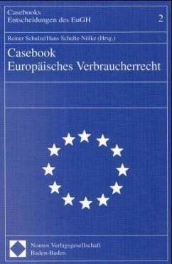 Cover Casebook Europäisches Verbraucherrecht