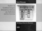 Studien zu Gottfried Sempers dekorativen Arbeiten am Außenbau und im Interieur