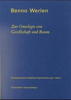 Cover Zur Ontologie von Gesellschaft und Raum