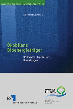 Ökobilanz Bioenergieträger - Reinhardt, Guido A.; Zemanek, Guido