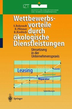 Wettbewerbsvorteile durch ökologische Dienstleistungen - Behrendt, Siegfried; Pfitzner, Ralf; Kreibich, Rolf