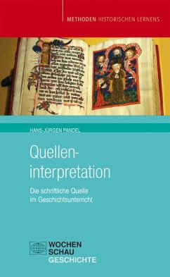 Quelleninterpretation - Pandel, Hans-Jürgen