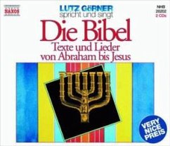 Die Bibel, Texte und Lieder von Abraham bis Jesus, 2 CD-Audio