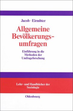 Allgemeine Bevölkerungsumfragen - Jacob, Rüdiger;Eirmbter, Willy H.