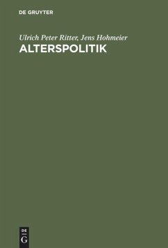 Alterspolitik - Ritter, Ulrich P.;Hohmeier, Jens