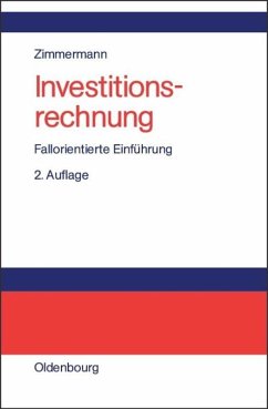 Investitionsrechnung - Zimmermann, Gebhard