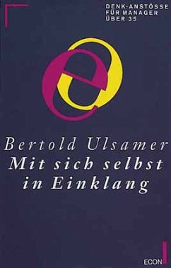 Mit sich selbst in Einklang - Ulsamer, Bertold