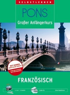 Cover PONS Großer Anfängerkurs Französisch m. Lehrbuch