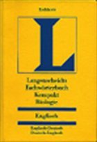 Langenscheidts Fachwörterbuch Kompakt Biologie. Englisch-Deutsch/Deutsch-Englisch - Eichhorn, Manfred
