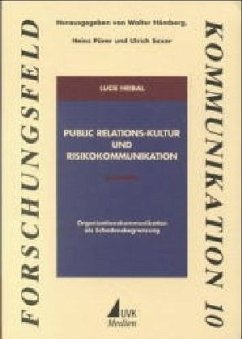 Cover Public Relations-Kultur und Risikokommunikation