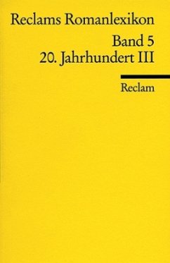 Reclams Romanlexikon - Max, Frank Rainer / Ruhrberg, Christine (Hgg.)