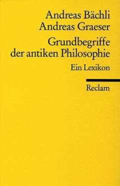 Cover Grundbegriffe der antiken Philosophie