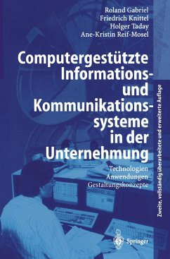 Computergestützte Informations- und Kommunikationssysteme in der Unternehmung - Gabriel, Roland;Knittel, Friedrich;Taday, Holger