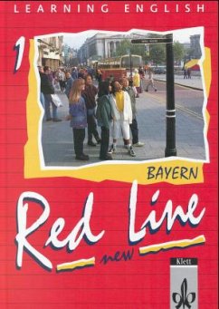 Schülerbuch, Klasse 5 / Learning English, Red Line New, Ausgabe für Bayern Tl.1