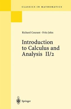 Introduction to Calculus and Analysis II/2 - John, Fritz; Courant, Richard