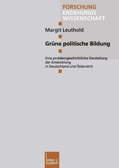 Cover Grüne politische Bildung