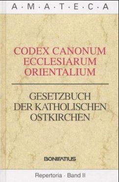 Gesetzbuch der katholischen Ostkirchen. Codex Canonum Ecclesiarum Orientialium