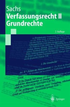 Verfassungsrecht II, Grundrechte - Sachs, Michael