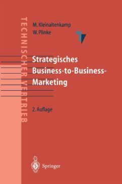Strategisches Business-to-Business-Marketing - Kleinaltenkamp, Michael / Plinke, Wulff (Hgg.)