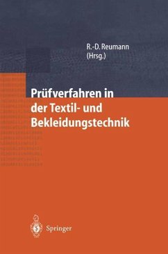 Prüfverfahren in der Textil- und Bekleidungstechnik - Reumann, Ralf-Dieter (Hrsg.)