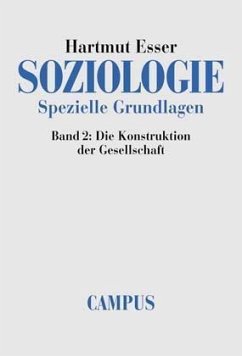 Die Konstruktion der Gesellschaft / Soziologie, Spezielle Grundlagen 2