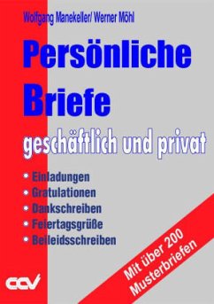 Persönliche Briefe, geschäftlich und privat - Manekeller, Wolfgang;Möhl, Werner