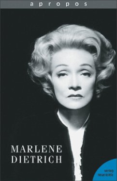 Marlene Dietrich / Apropos Bd.16