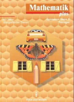 Cover Klasse 5, Lehrbuch / Mathematik plus, Ausgabe Gymnasium Thüringen