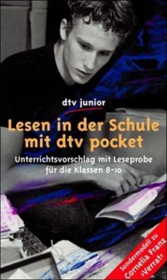 Cover Lesen in der Schule mit dtv pocket, Sondermodell zu Cornelia Franz 'Verrat'