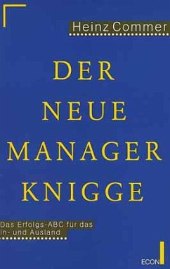 Der neue Managerknigge - Commer, Heinz