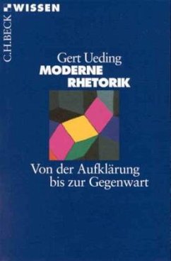 Moderne Rhetorik - Ueding, Gert