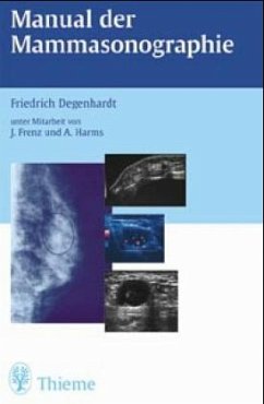 Manual der Mammasonographie - Degenhardt, Friedrich